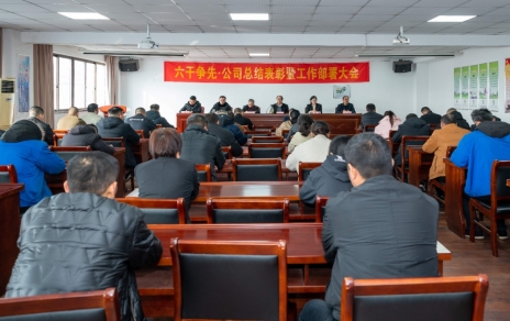 六干爭先，躍馬新程，承壓抗壓，拼搏前進(jìn)，推進(jìn)高質(zhì)量發(fā)展 ——公司召開2025年度工作總結(jié)表彰暨2026年度工作動(dòng)員部署大會(huì)